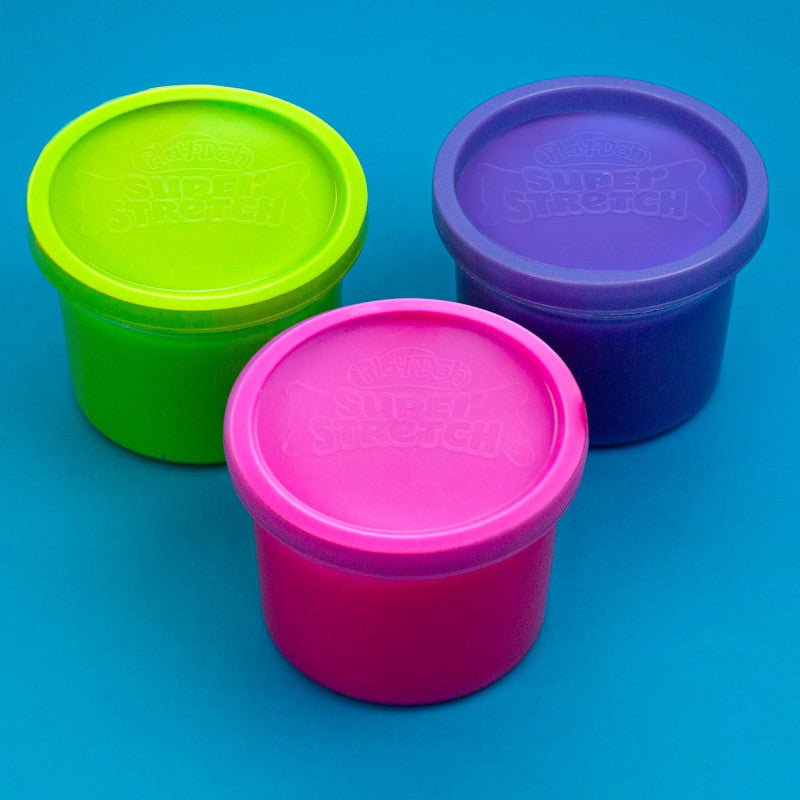 بلاي دوه معجون صلصال فائق التمدد 3 علب الصلصال والمعجون Play-Doh