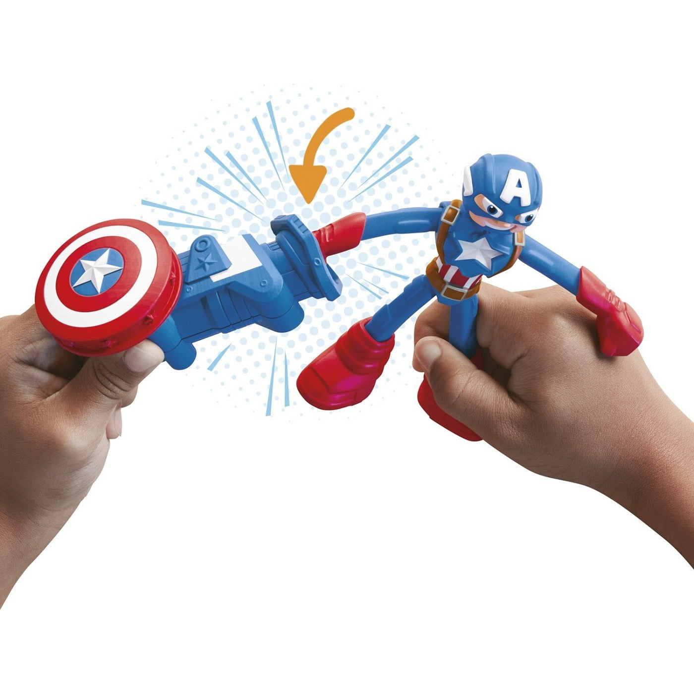 بلاي دوه درع كابتن أمريكا من مارفل الصلصال والمعجون Play-Doh