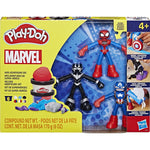 بلاي دوه مجموعة مارفل هيرو أدفنتشر الصلصال والمعجون Play-Doh