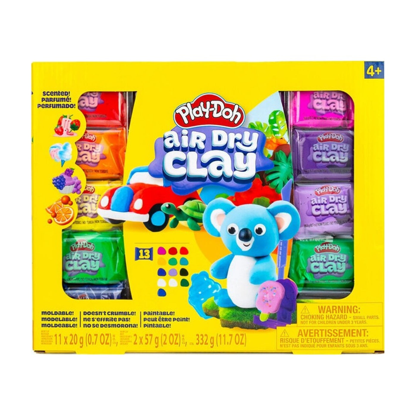 بلاي دوه صلصال سريع الجفاف متعدد الألوان الصلصال والمعجون Play-Doh