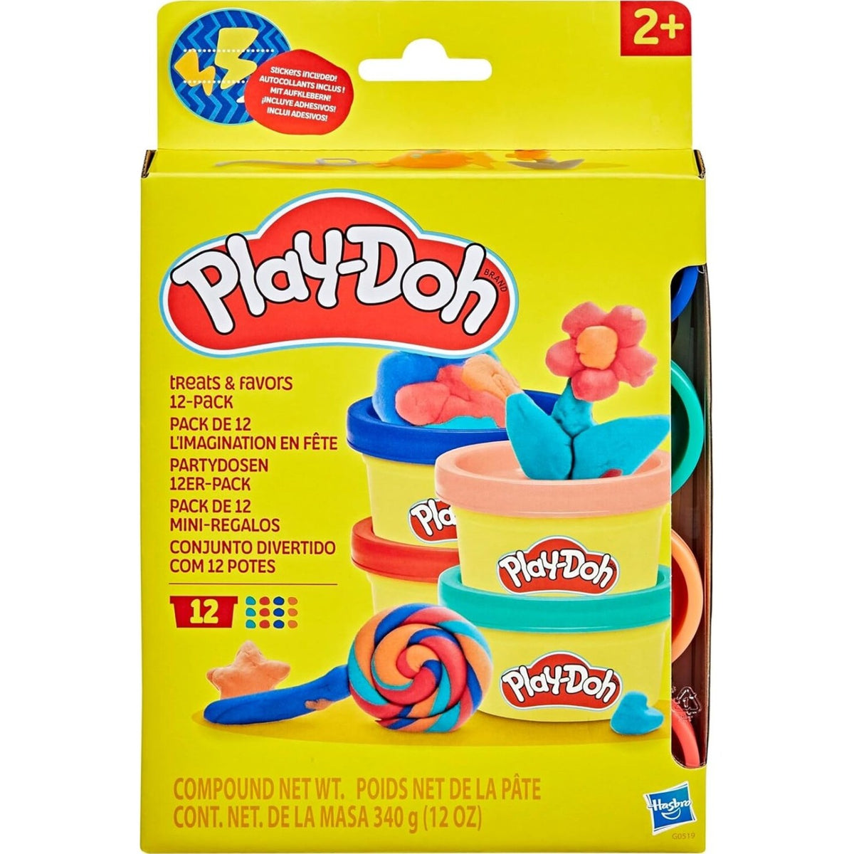 بلاي دوه صلصال علبة الحفلات 12 قطعة الصلصال والمعجون Play-Doh