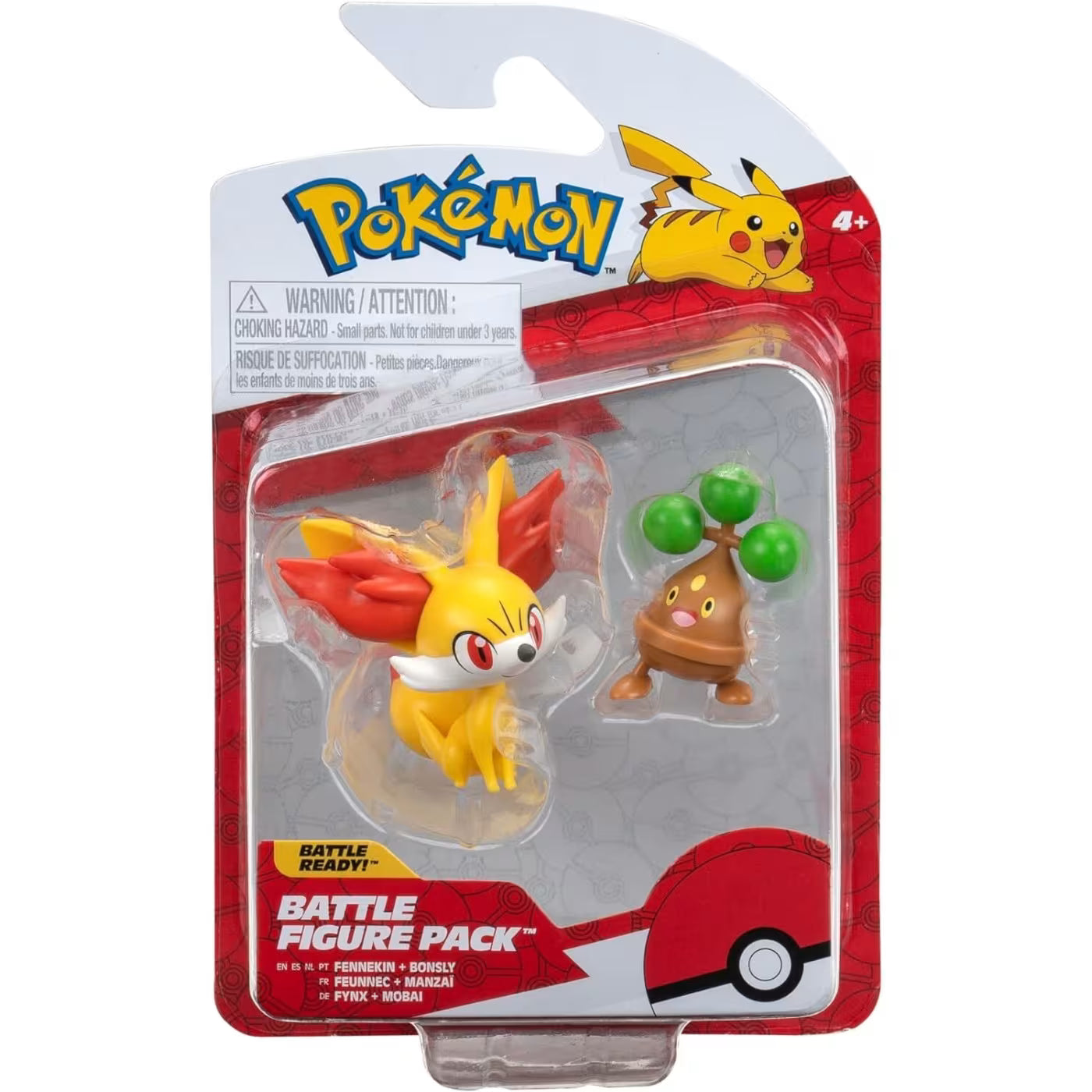 بوكيمون مجسم فينكين وبونسلي شخصيات كرتونية Pokemon