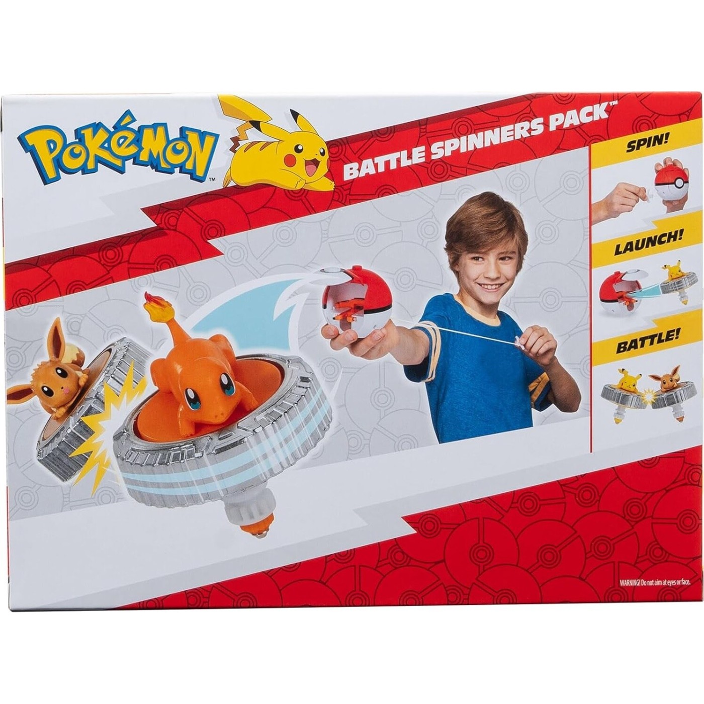 بوكيمون مجسم باتل سبينر شخصيات كرتونية Pokemon