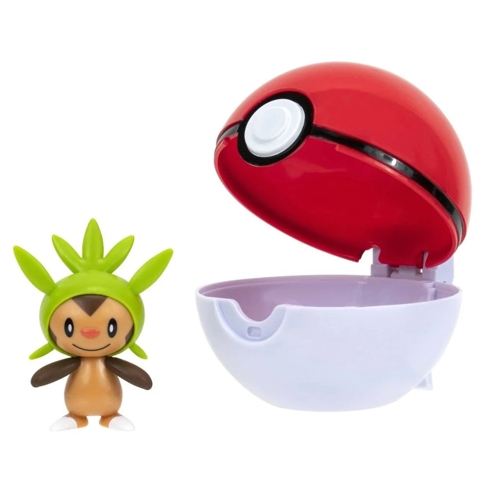 بوكيمون مجسم تشيسبين وكرة البوكيمون شخصيات كرتونية Pokemon