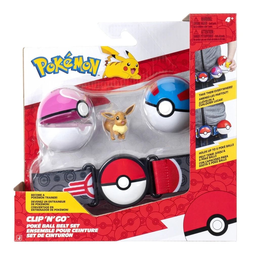بوكيمون كليب آند جو كرة بوكيمون مع بول إيفي شخصيات كرتونية Pokemon