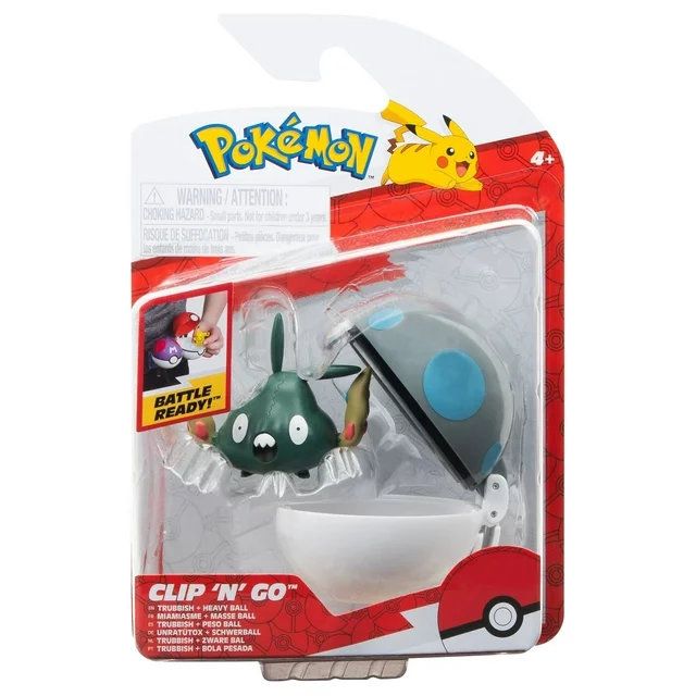 بوكيمون مجسم كليب إن جو ترابيش مع كوره شخصيات كرتونية Pokemon