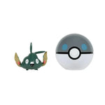 بوكيمون مجسم كليب إن جو ترابيش مع كوره شخصيات كرتونية Pokemon