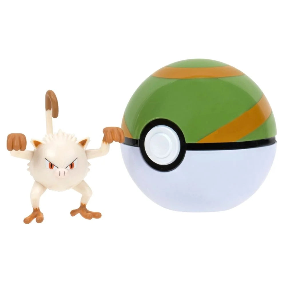 بوكيمون مجسم مانكي وكرة العش شخصيات كرتونية Pokemon