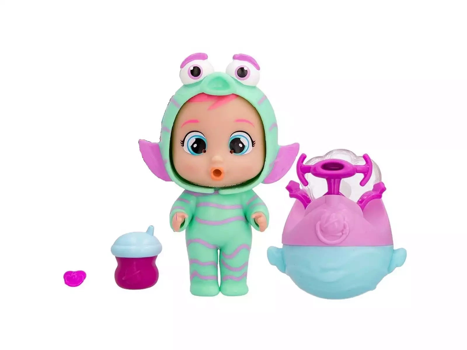 كراي بيبيز جوجو الوحوش النطاطة دمية مع اكسسوارات CRY Babies