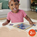 فيشر برايس بازل خشبية 9 قطع للأطفال العاب البزل Fisher-Price
