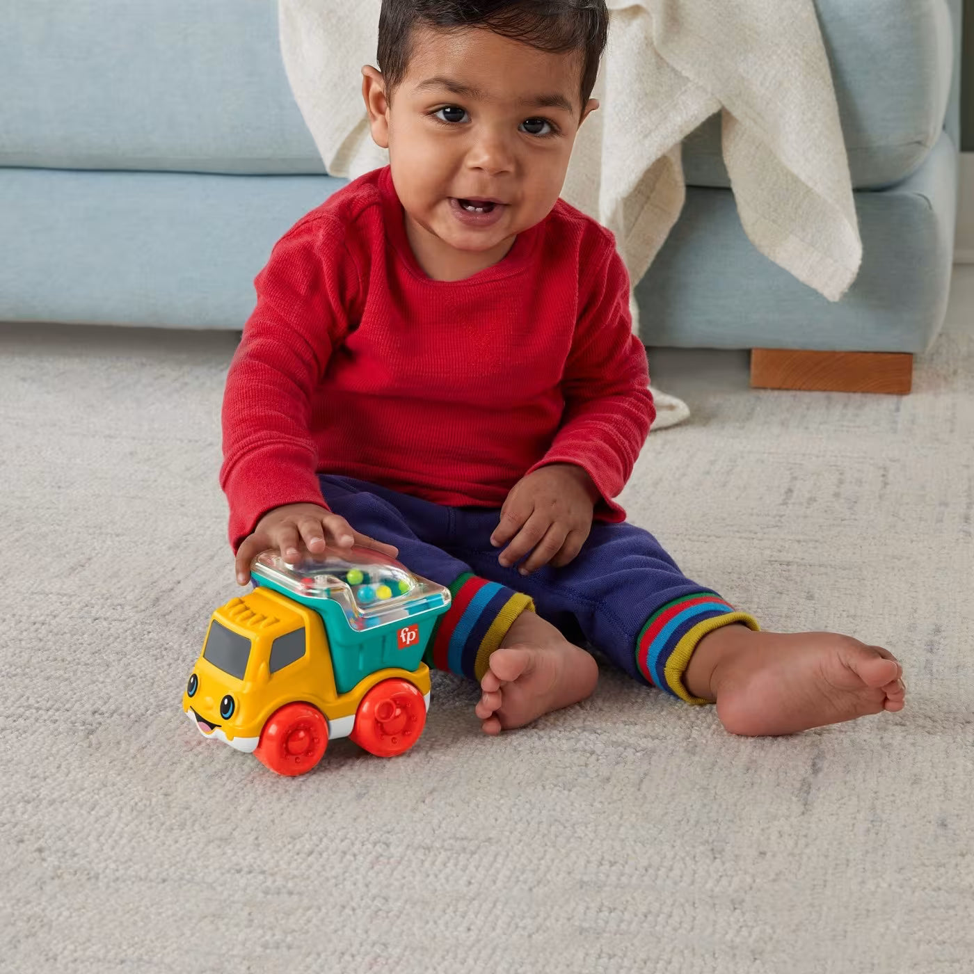 فيشر برايس شاحنة قلابة بوبيتي بوب مركبات الأطفال Fisher-Price