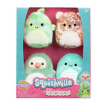 سكويش مالوز دمى سكويشفيل 4 قطع الالعاب القطنية Squishmallows