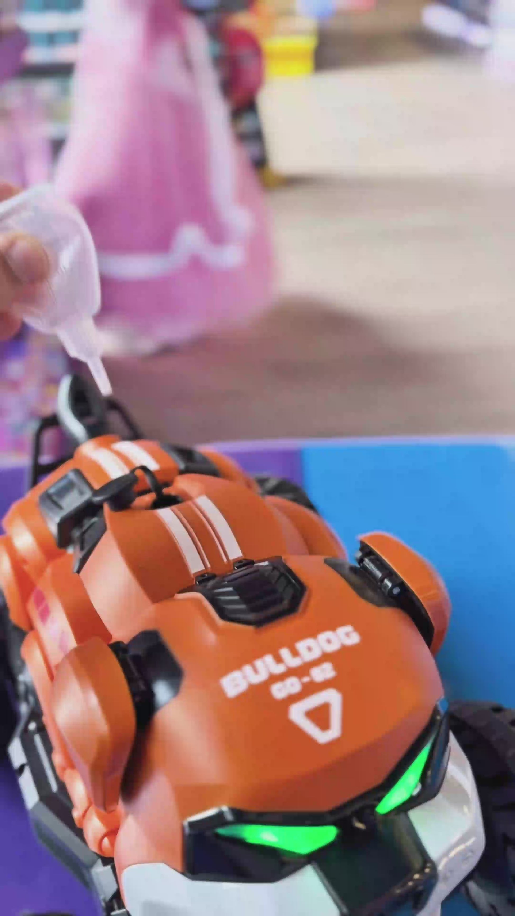 نيترو تو جو سيارة الطرق وعرة البهلوانية بولدوج