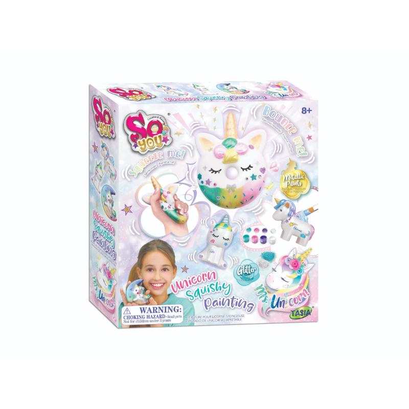 تاسيا لعبة يونيكورنز الإسفنجية التمدد والضغط TASIA