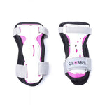 غلوبر واقيات الكوع والركبة وردي اكسسوارات الدراجة GLOBBER