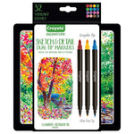 كرايولا أقلام تلوين سيجنتشر سكتش آند ديتيل 16 قطعة رسم و تلوين Crayola