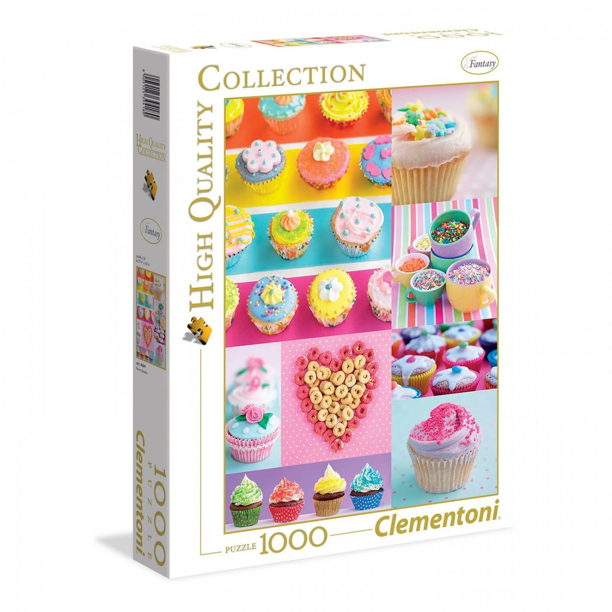 كلمنتوني بزل الدونات 1000 قطعة العاب البزل Clementoni