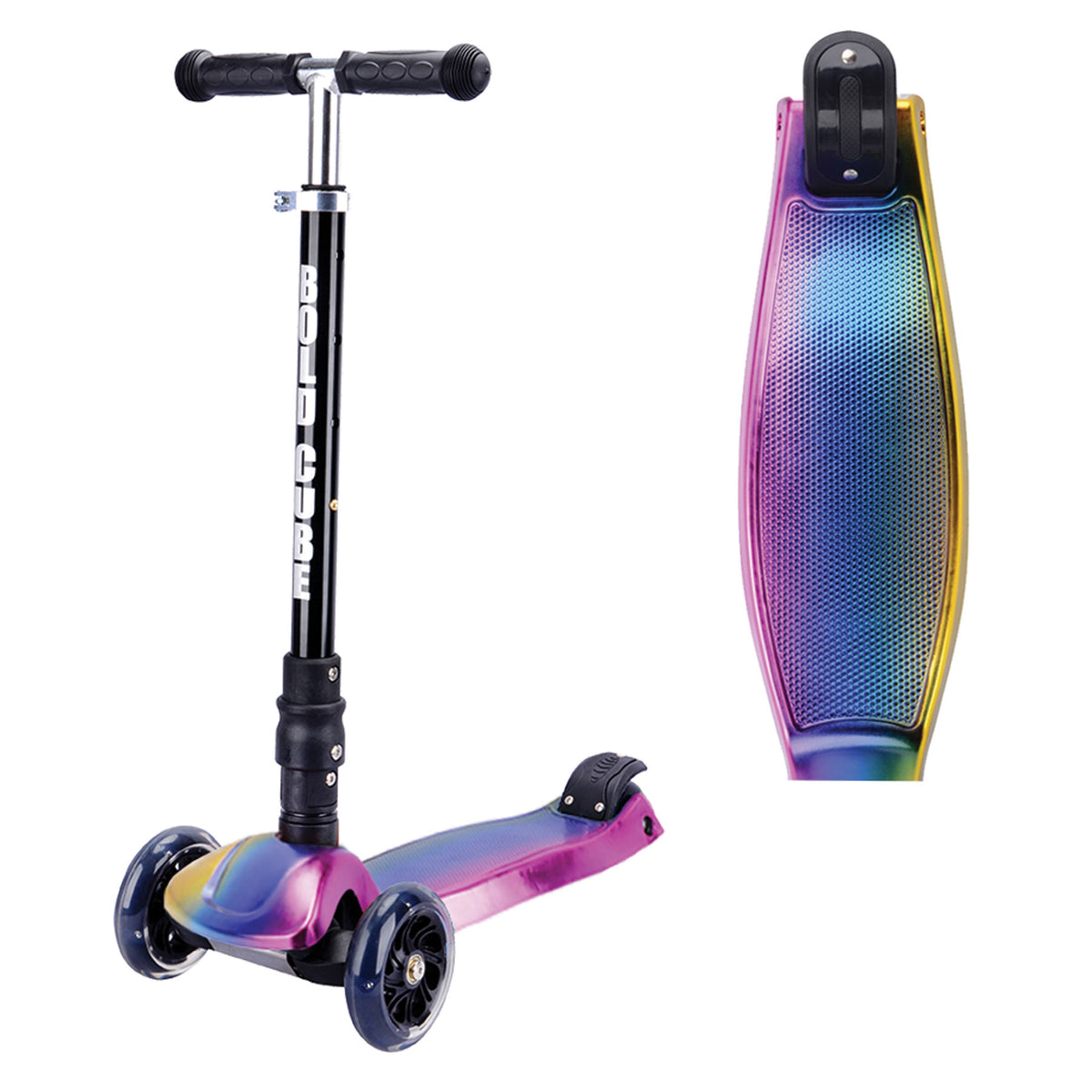 بولد كيوب سكوتر 3 عجلات قابل للطي سكوتر 3 عجلات BOLDCUBE