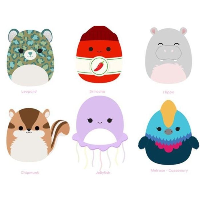 سكويش مالوز دمى ناعمة بألوان متنوعه 30سم الالعاب القطنية Squishmallows