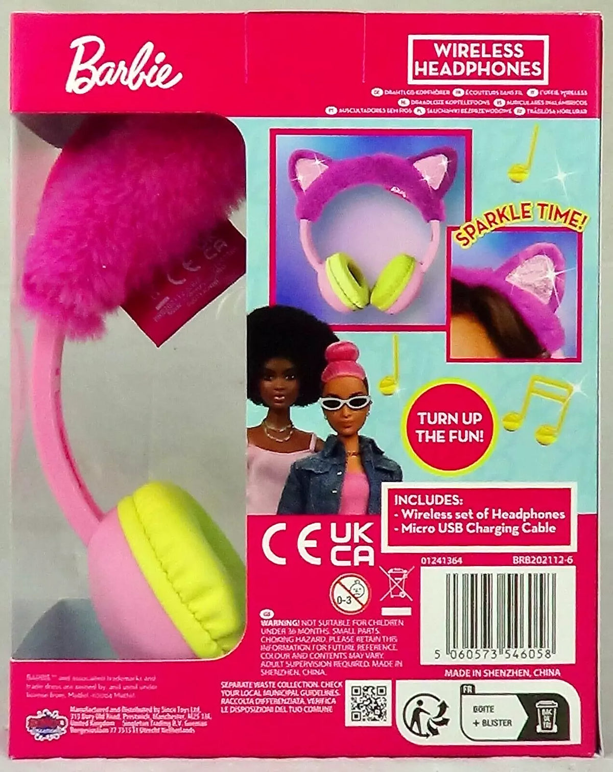 سماعات باربي اللاسلكية تقمص الأدوار Barbie