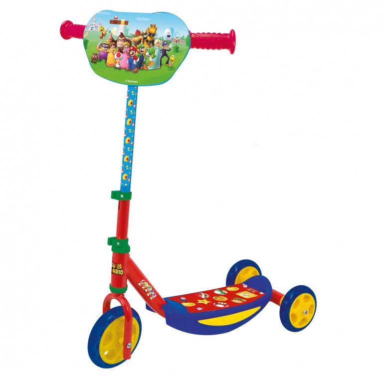 سموبي سكوتر سوبر ماريو 3 عجلات سكوتر 3 عجلات Smoby