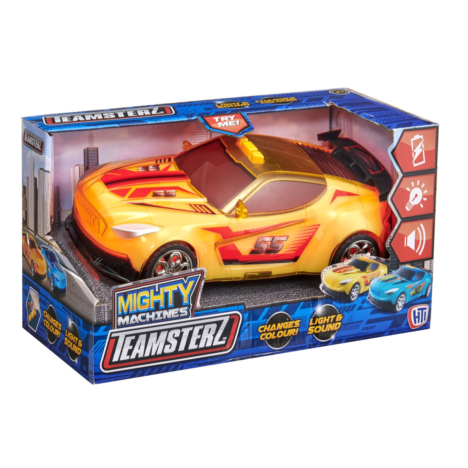 تيمستيرز سيارة متغيرة اللون بالضوء و الموسيقى متنوع مركبات الأطفال Teamsterz