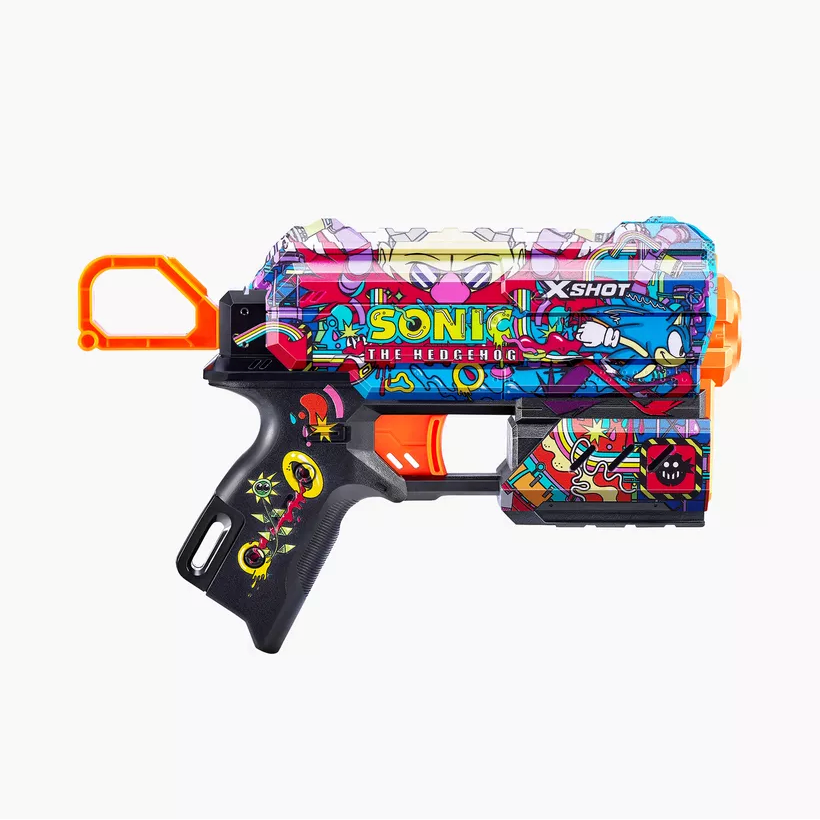 اكس شوت مسدس سكينز فلوكس سونيك مسدسات مطاطية Zuru