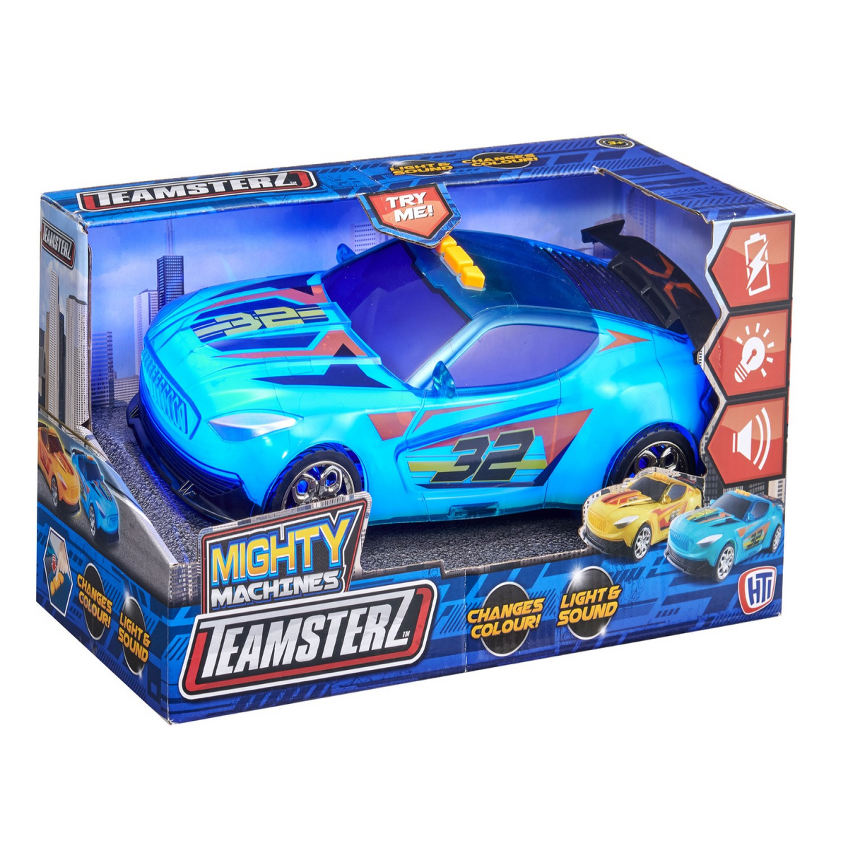 تيمستيرز سيارة متغيرة اللون بالضوء و الموسيقى متنوع مركبات الأطفال Teamsterz