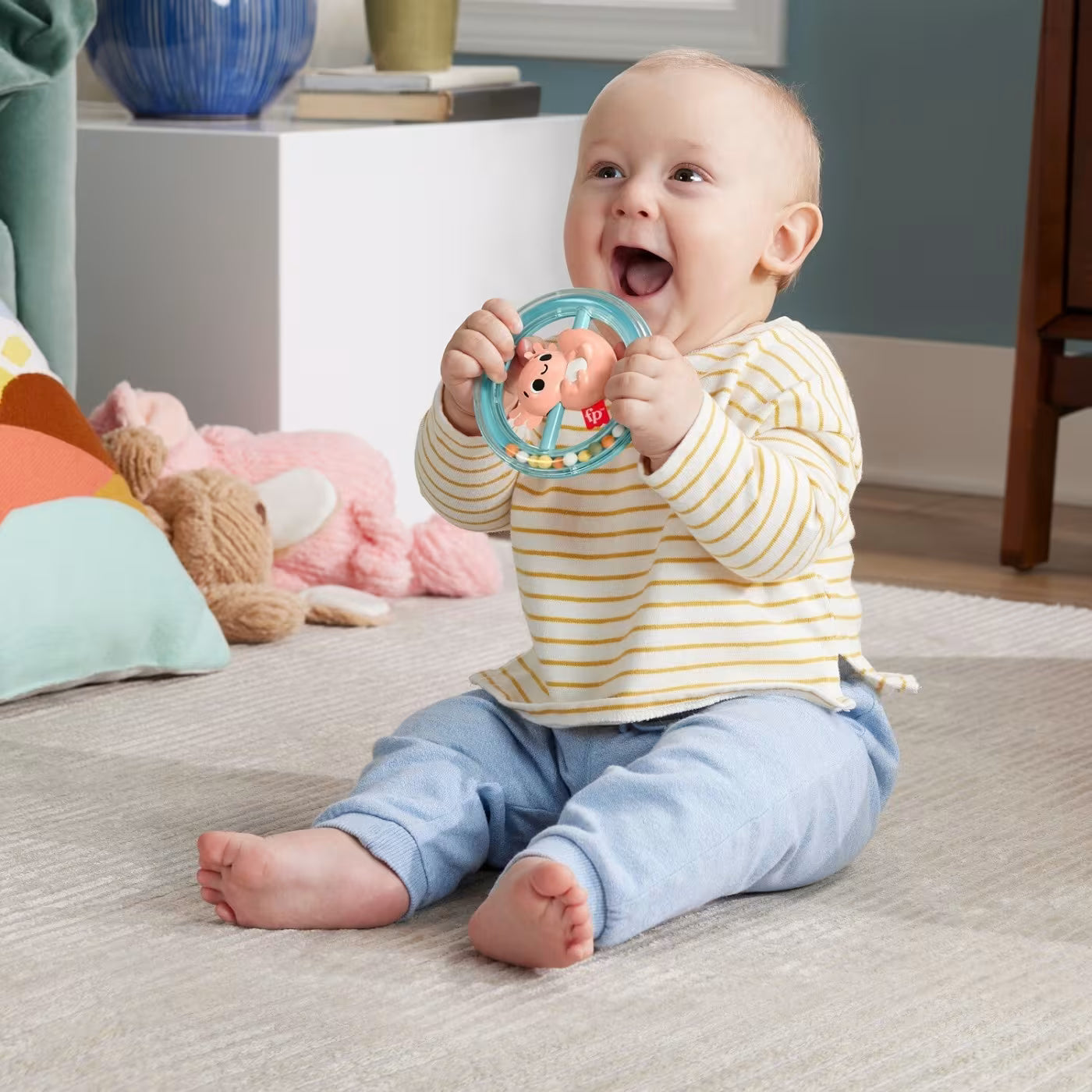 فيشر برايس خشخيشة أكسولوتل مواليد تفاعلي Fisher-Price