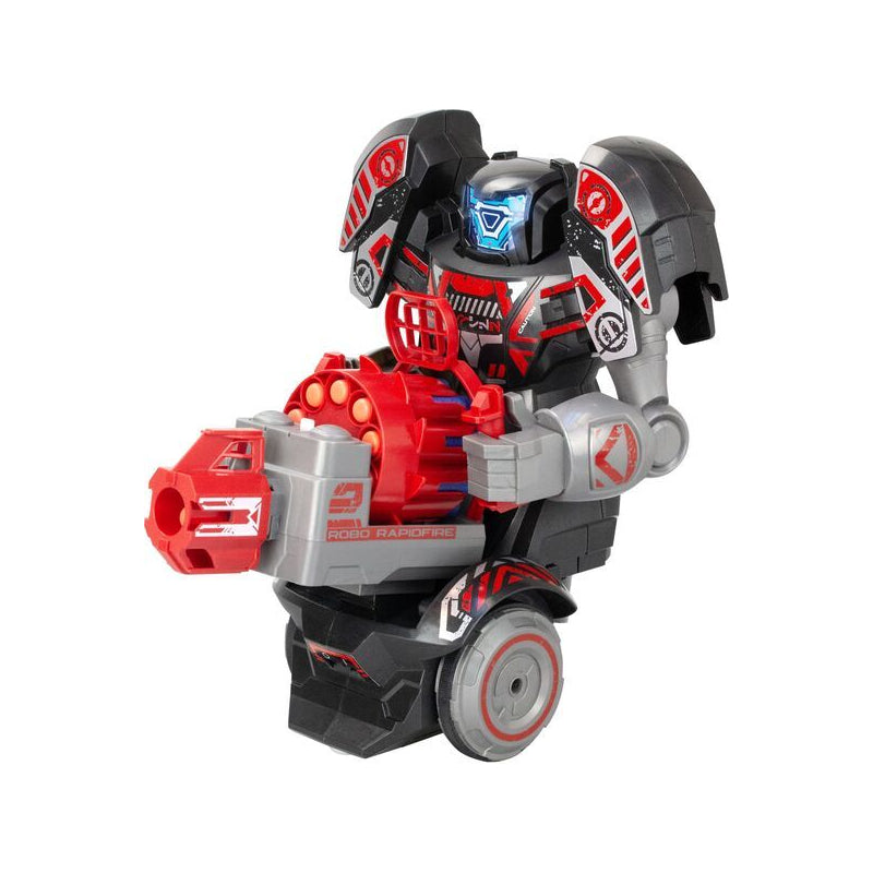 سيلفرليت روبو رابيدفاير أحمر روبوت سلاح ناري ألعاب الروبوت Silverlit