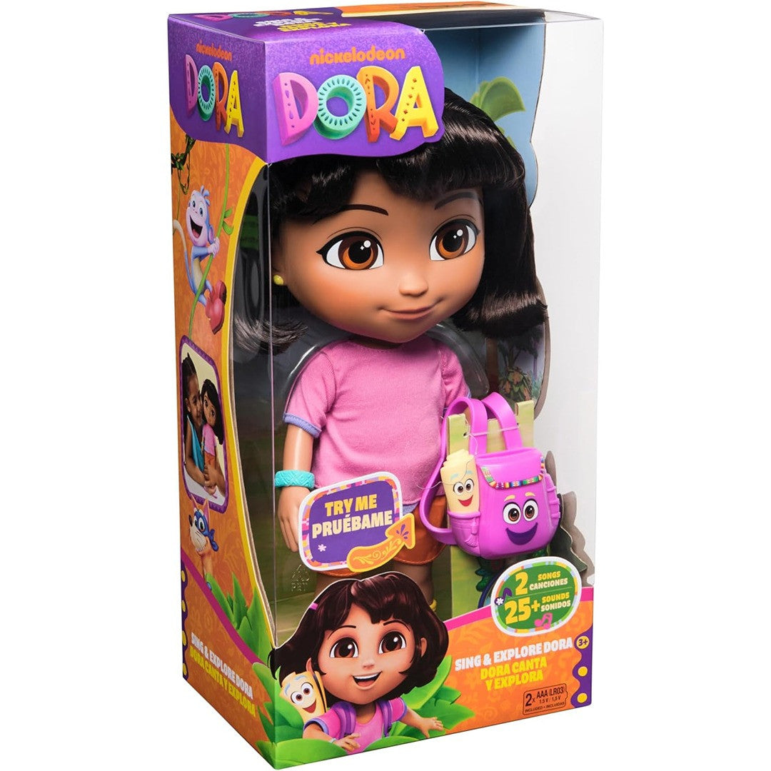دورا دمية غنّي واستكشفي دمية مع اكسسوارات Dora