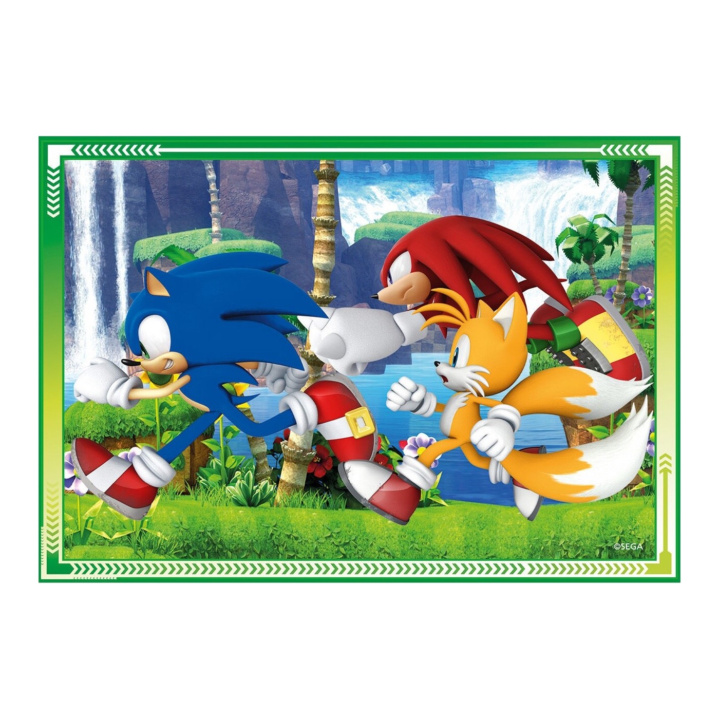 كلمنتوني بازل سونيك 4 في 1 العاب البزل Sonic