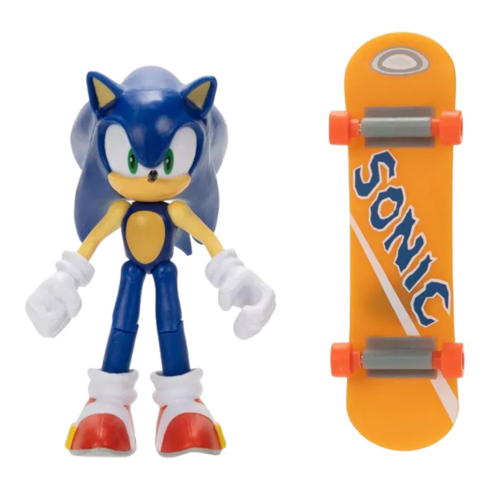 مجسم سونيك مع ملحق لوح التزلج مجسمات الشخصيات Sonic