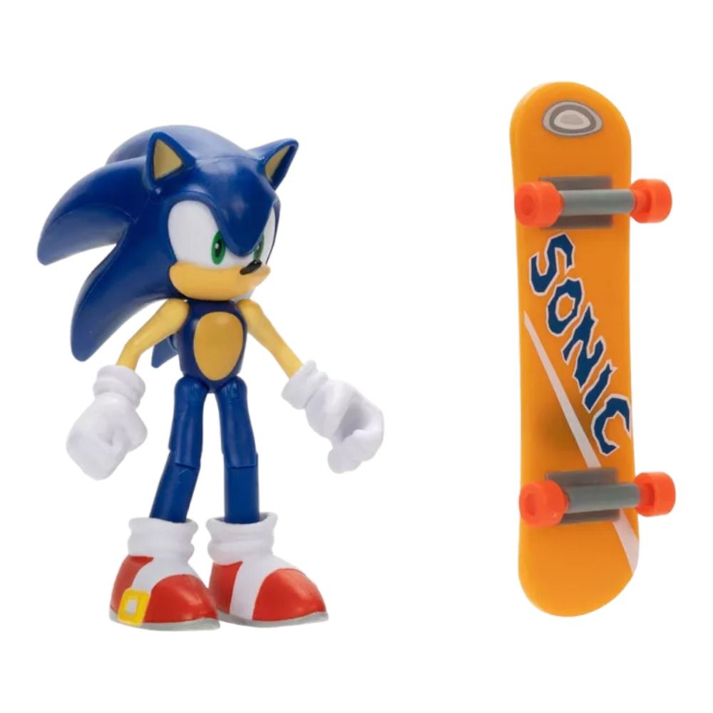 مجسم سونيك مع ملحق لوح التزلج مجسمات الشخصيات Sonic