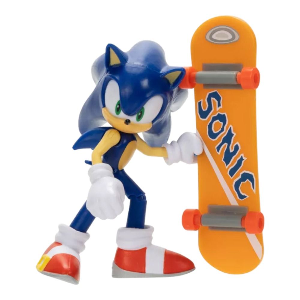 مجسم سونيك مع ملحق لوح التزلج مجسمات الشخصيات Sonic