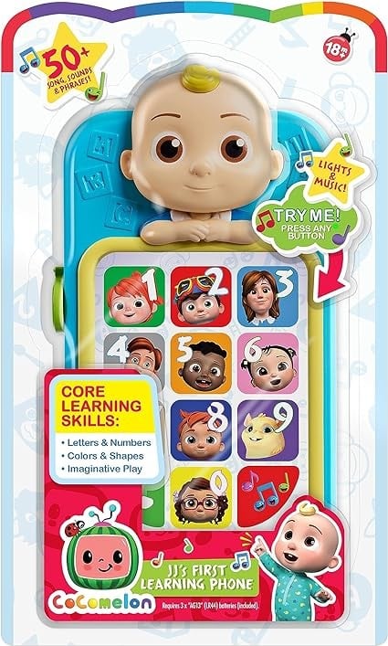 كوكوميلون جوال التعلم الاولى مع اضواء واصوات مواليد تفاعلي CoComelon