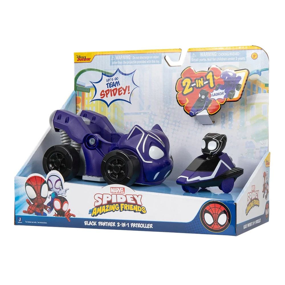 سبايدي مركبة النمر الأسود شخصيات كرتونية Marvel