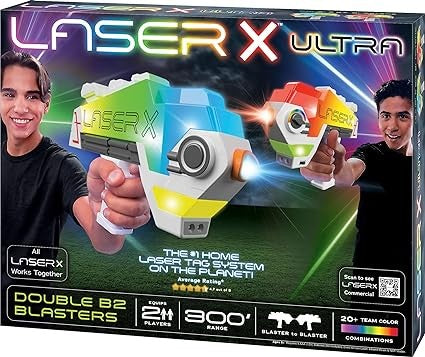 ليزر اكس مسدسات الترا دبل بي 2 ألعاب الأكشن Laser x