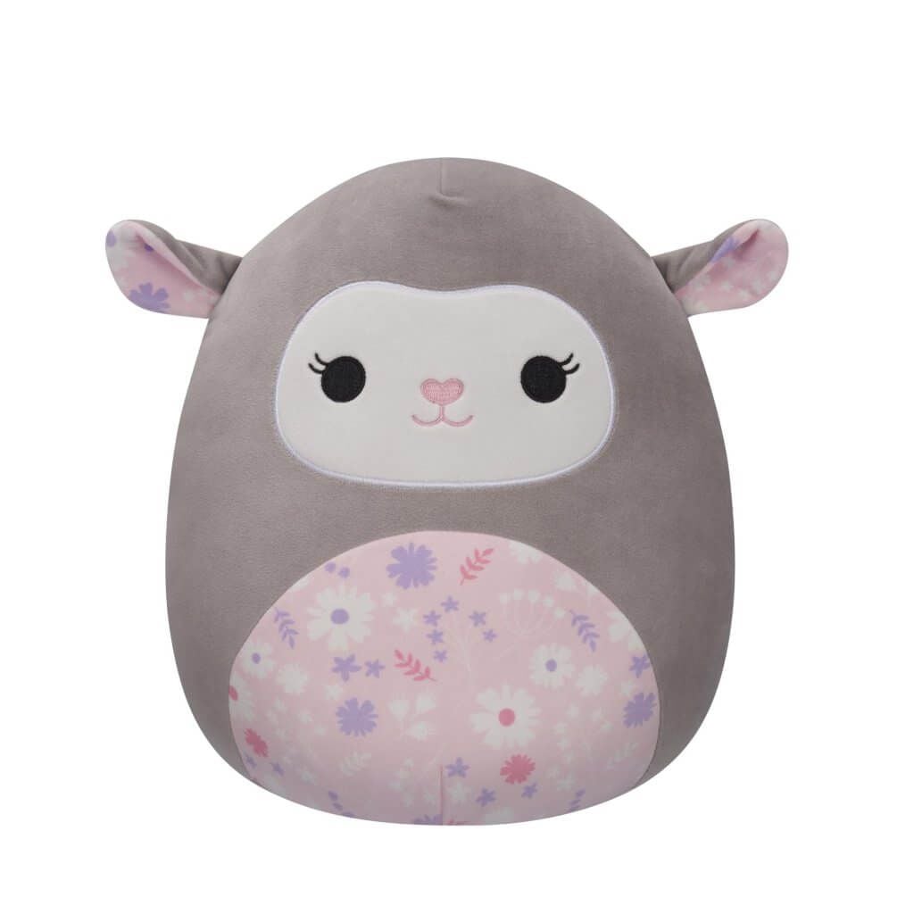 سكويشمالوز دمية إيلا الخروف الرمادي 30 سم الالعاب القطنية Squishmallows