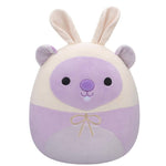 سكويش مالوز دمية جرذ الأرض البنفسجي الالعاب القطنية Squishmallows