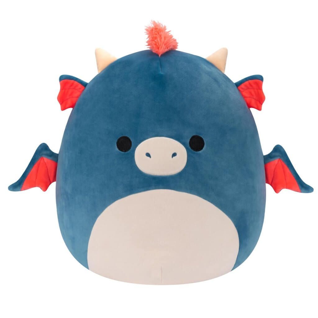 سكويش مالوز دمية التنين الأزرق الالعاب القطنية Squishmallows