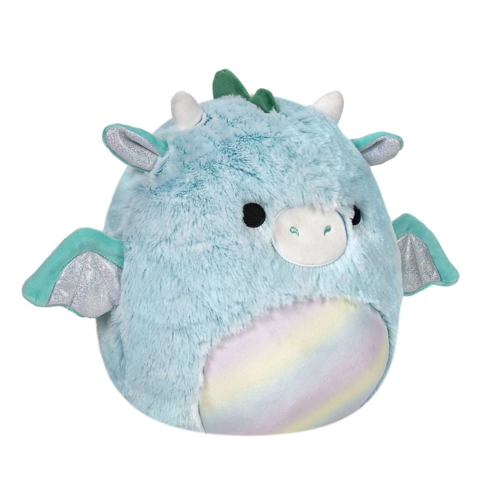 سكويشمالوز دمية التنين لوريل القطنية 30 سم الالعاب القطنية Squishmallows