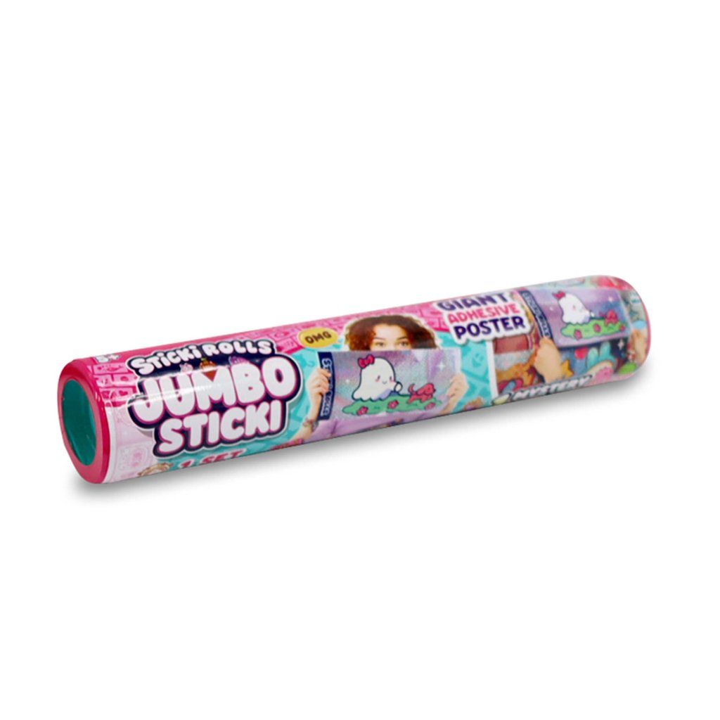 ستيكي رولز كبسولة ملصقات عملاقة غامضة رسم و تلوين Sticki Rolls