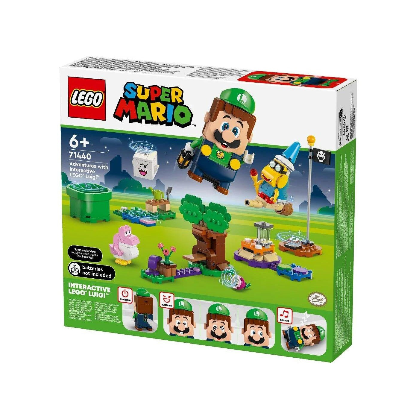 ليجو 71440 سوبر ماريو مغامرات لويجي التفاعلي مكعبات التركيب LEGO