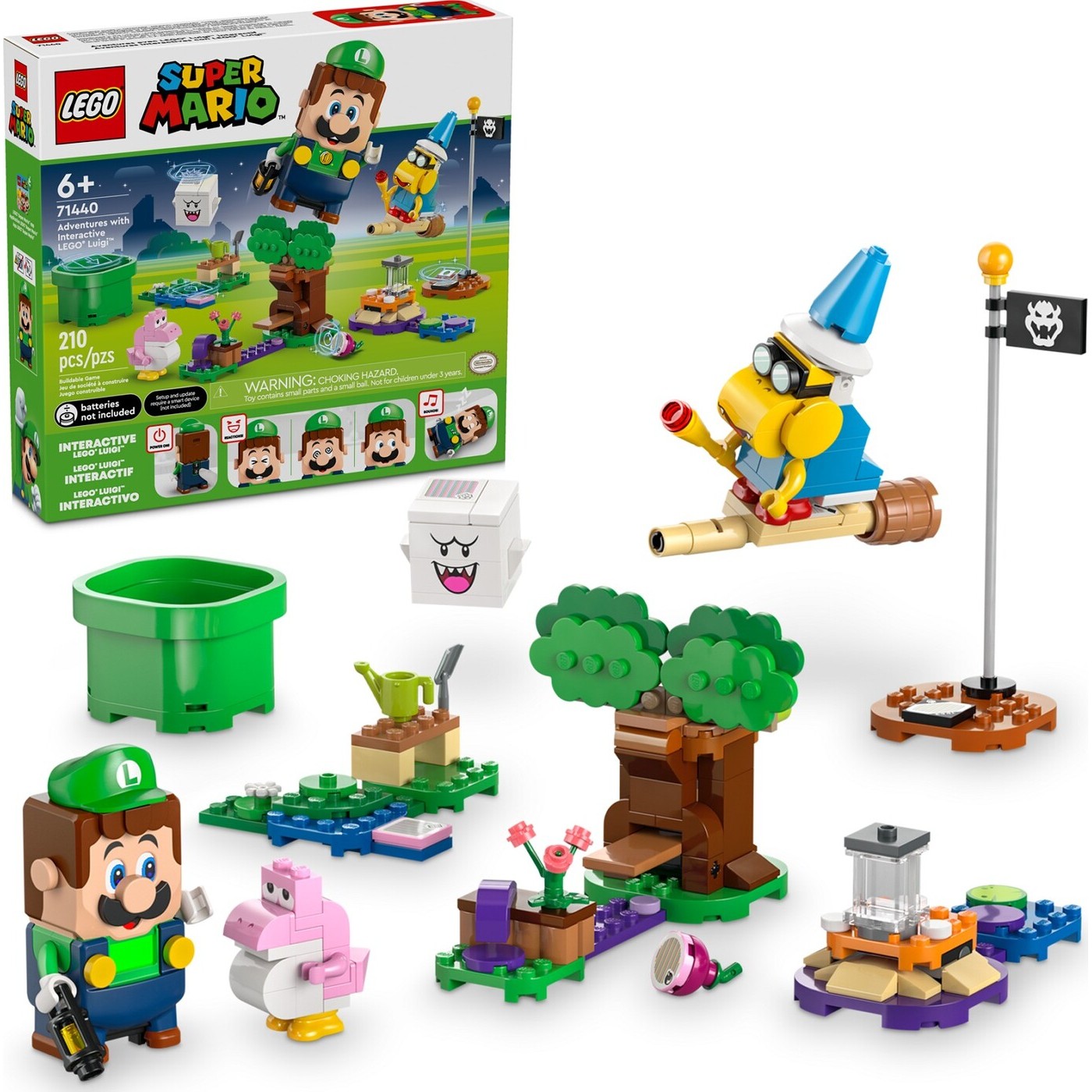 ليجو 71440 سوبر ماريو مغامرات لويجي التفاعلي مكعبات التركيب LEGO