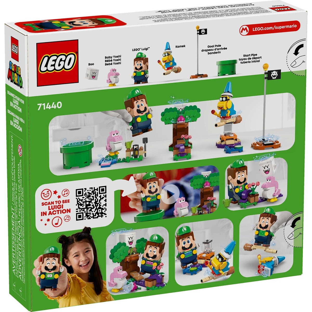 ليجو 71440 سوبر ماريو مغامرات لويجي التفاعلي مكعبات التركيب LEGO