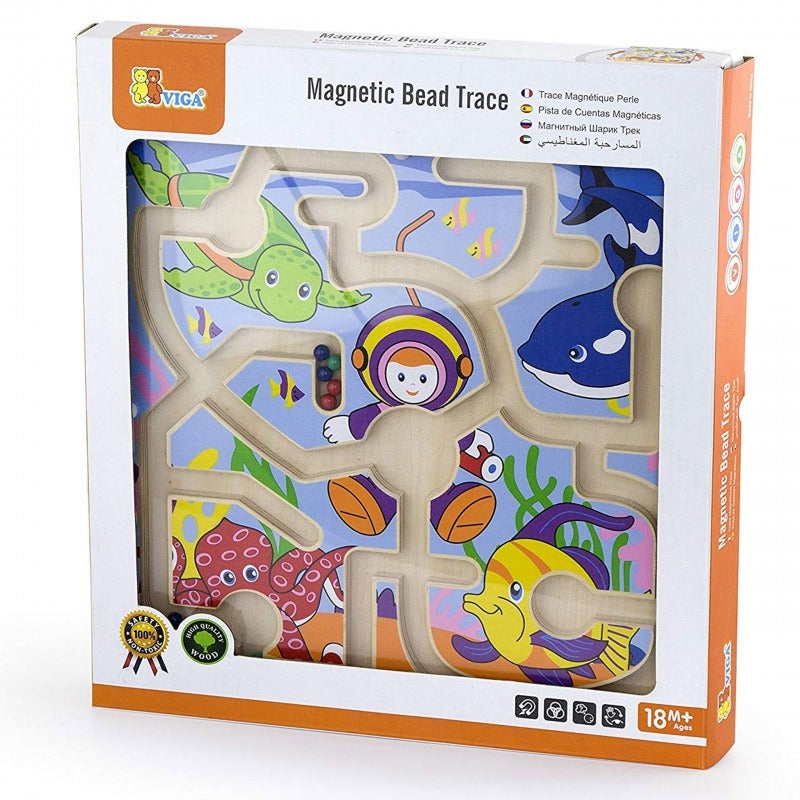 فيجا لعبة متاهة تتبع الخرز المغناطيسي مواليد تفاعلي VIGA