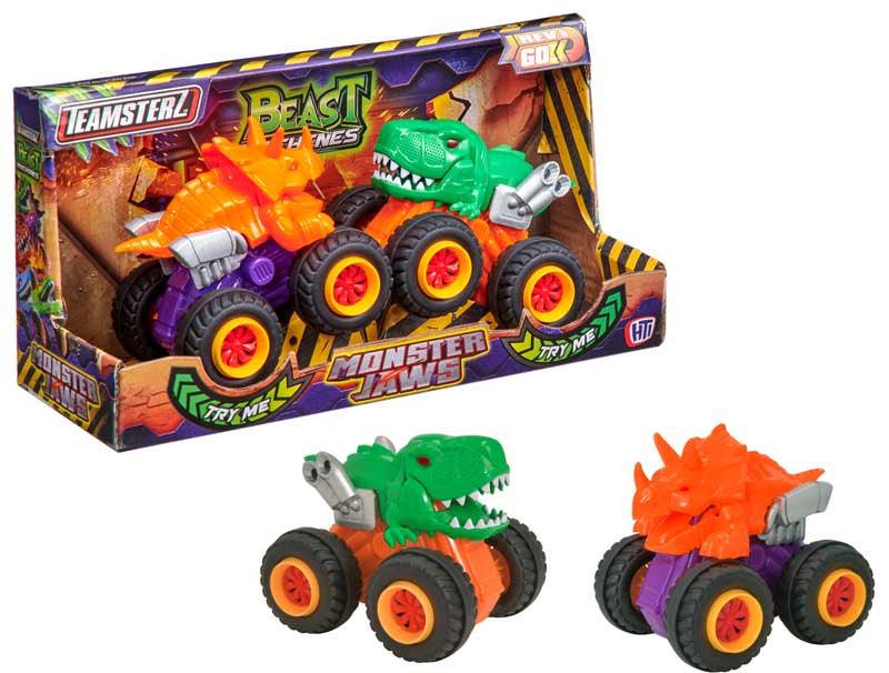 تيمسترز سيارة التنين و الديناصور قوة الفكين مركبات الأطفال Teamsterz