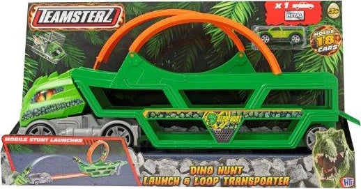 تيمسترز حلبة سباق مطاردة الديناصورات مركبات مع مسار Teamsterz
