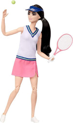 باربي دمية لاعبة تنس دمية مع اكسسوارات Barbie